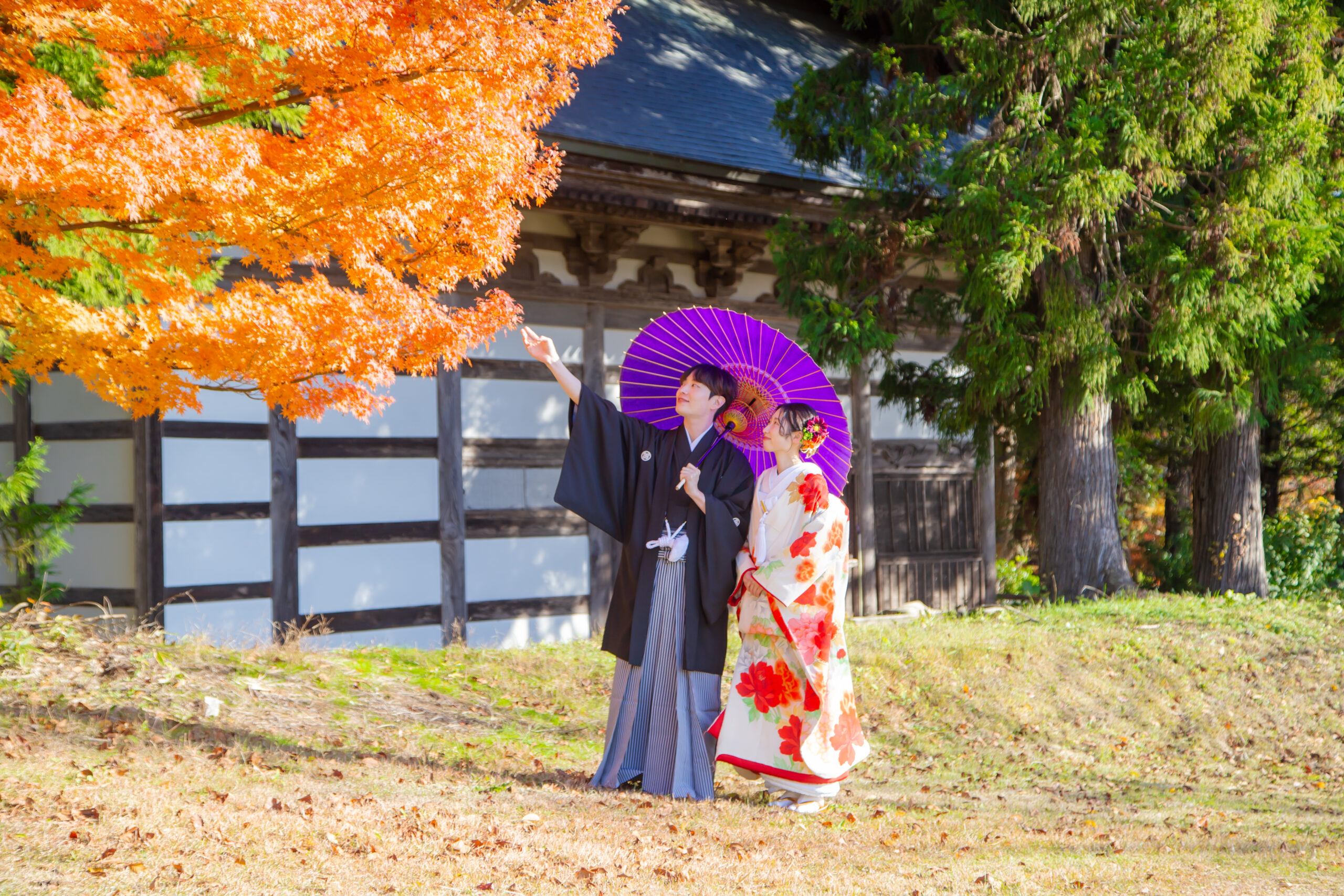 皆神神社 展望広場